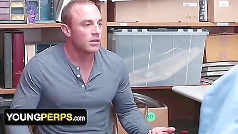 Free Premium Video Dominative Security Officer Charles King Cums Inside Hunk White Thiefs Tight Asshole - Teaser Video