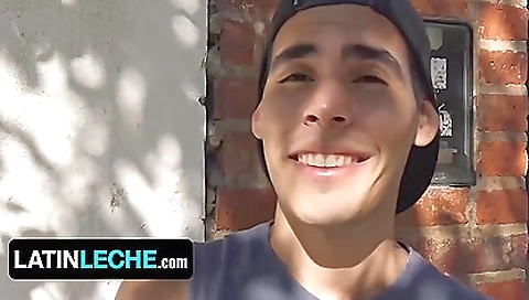 Cute Latino teen 18+ Offered Extra Cash To Jerk Off His Cock On Camera