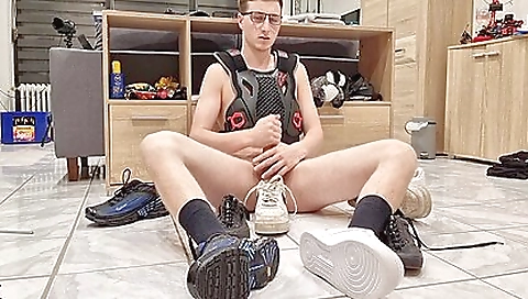 After The Hard Work Stress Was Released In My Sneakers