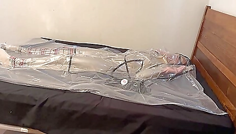 Mar 21 2023 - Vacpacked In My Silver Latex Trenchcoat With My Latex Head Balloon Breathplay Hood