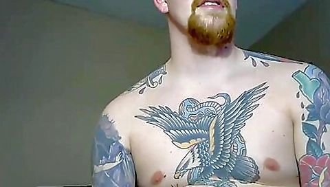 Tattooed Straight teen 18+ Takes A Sex-dildo