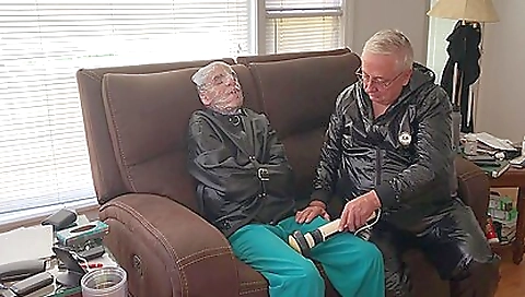 Jun 14 2022 - A Relaxing Time In My Straitjacket With Heat Shrink Wrap Breath Control