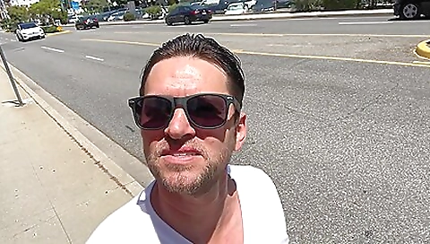 Preston Parker Jerks Off In Public Restroom